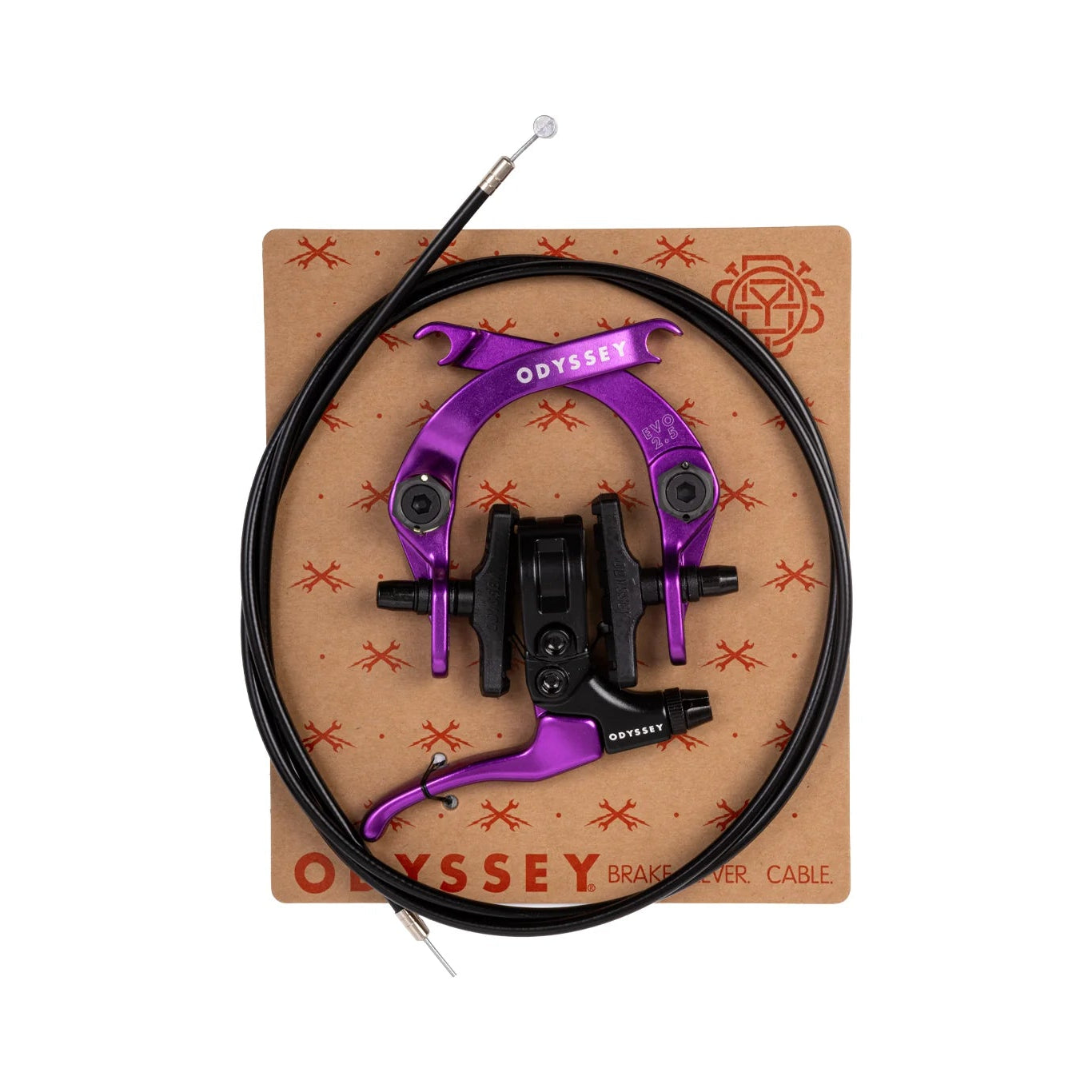 Odyssey Evo 2.5 BMX U-Brake Kit - Rear - Purple