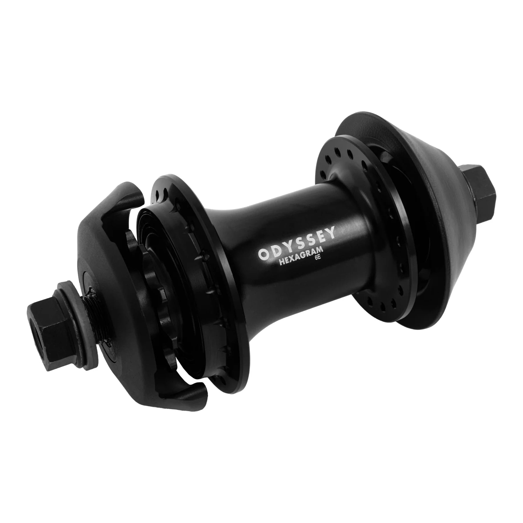 Odyssey Hexagram Cassette Rear Hub - 9t RHD/LHD - 14mm - 36H - Black