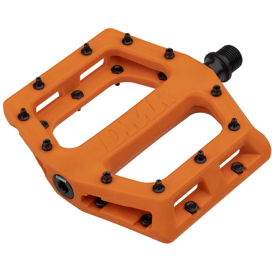 DMR V11 Sealed Nylon BMX Platform Pedals - 9/16" - Orange
