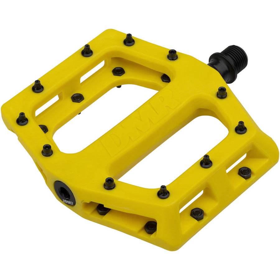 DMR V11 Sealed Nylon BMX Platform Pedals - 9/16" - Yellow