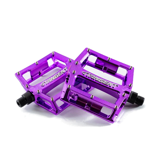 Tangent Platform BMX Pedals - Aluminum - 9/16
