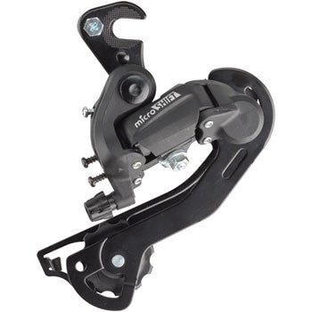 microSHIFT M21 Rear Derailleur - 6/7 Speed, Long Cage, for Freewheel