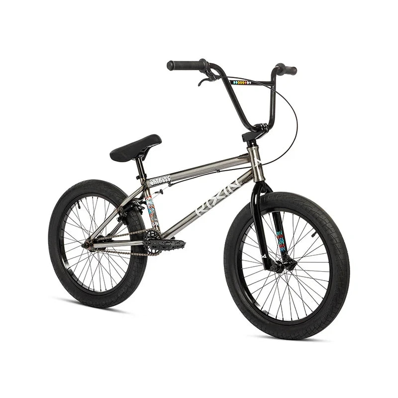Rixin Express XL 20" Complete BMX Bike - 21"TT - Raw Silver