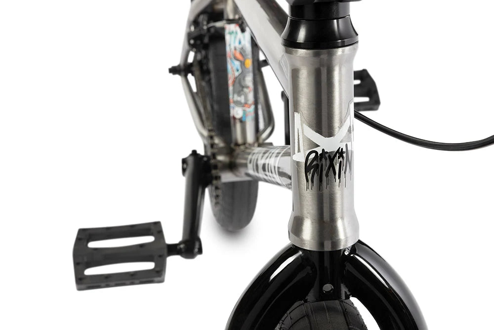 Rixin Express XL 20" Complete BMX Bike - 21"TT - Raw Silver