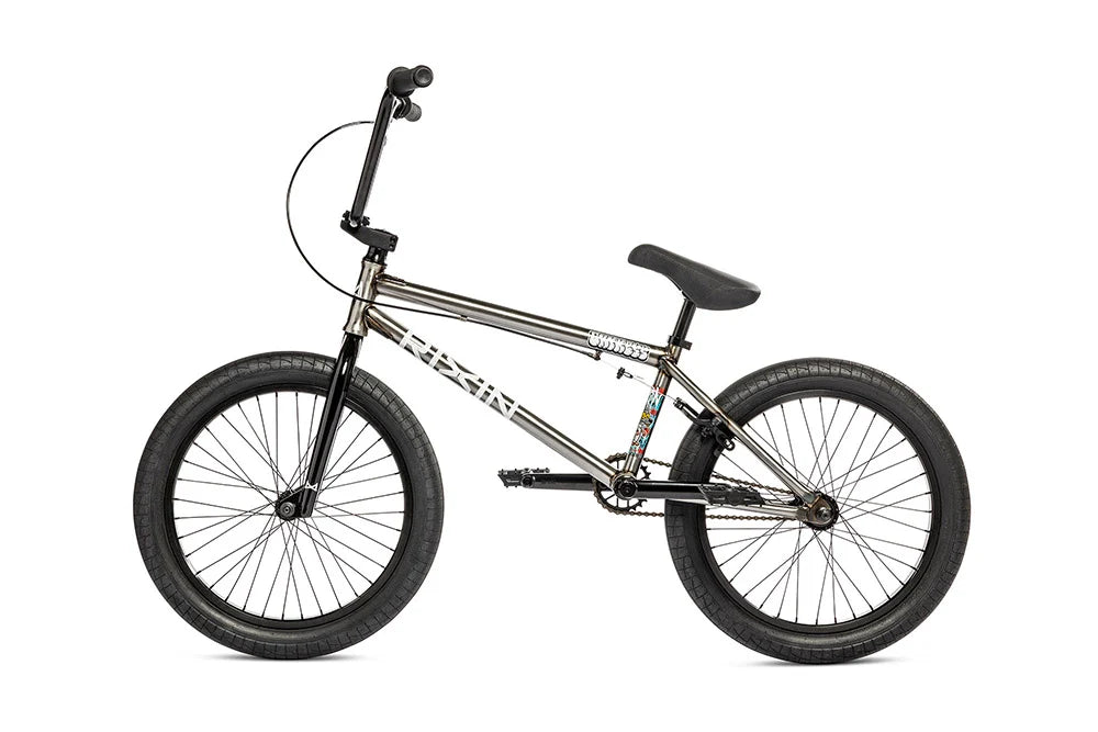Rixin Express XL 20" Complete BMX Bike - 21"TT - Raw Silver