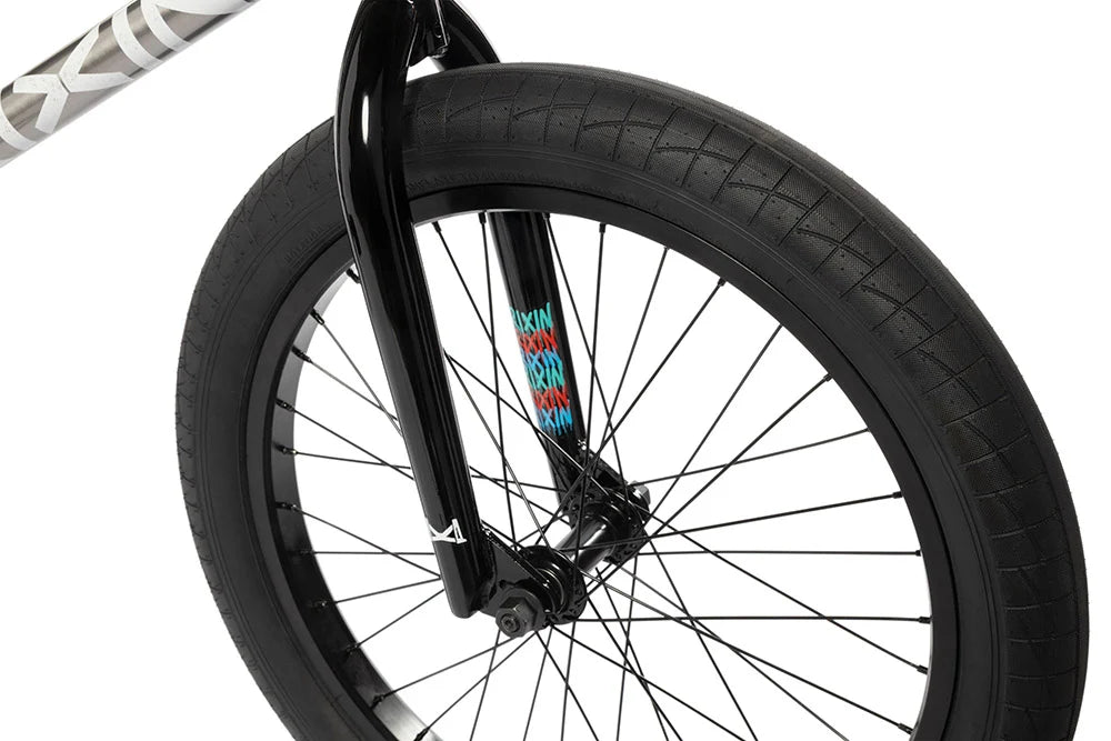 Rixin Express XL 20" Complete BMX Bike - 21"TT - Raw Silver
