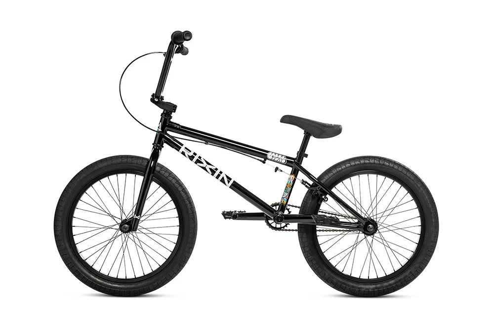 Rixin Local 20" Complete BMX Bike - 20.25"TT - Black
