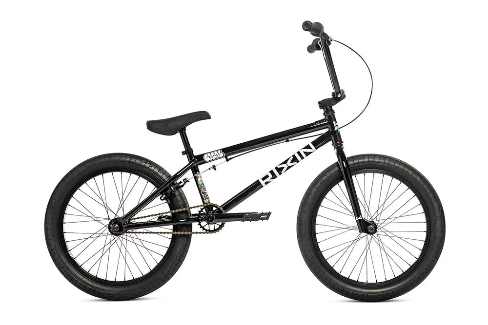 Rixin Local 20" Complete BMX Bike - 20.25"TT - Black