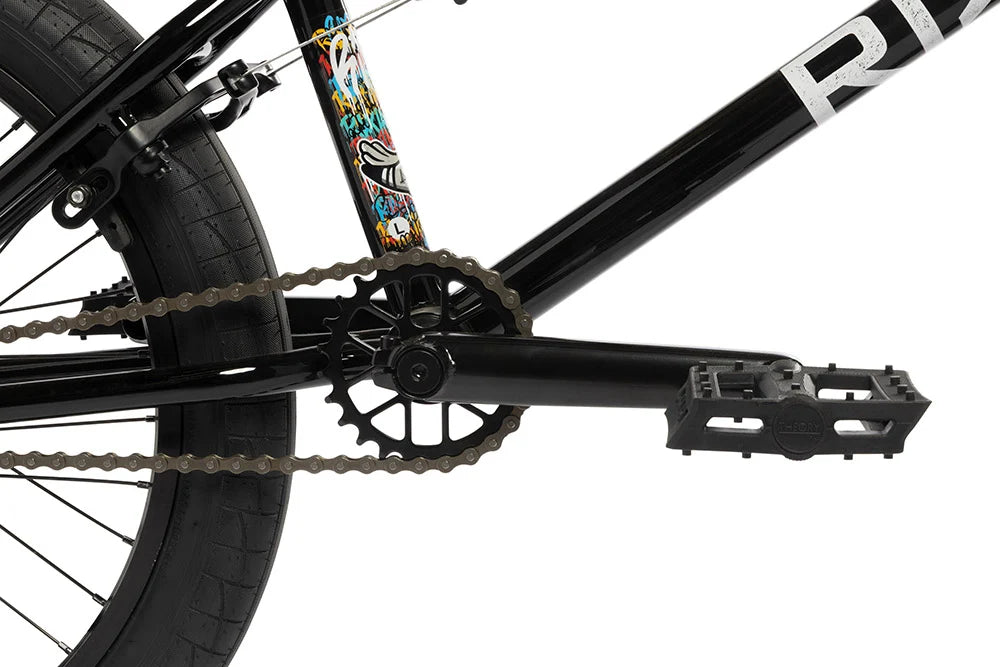 Rixin Local 20" Complete BMX Bike - 20.25"TT - Black