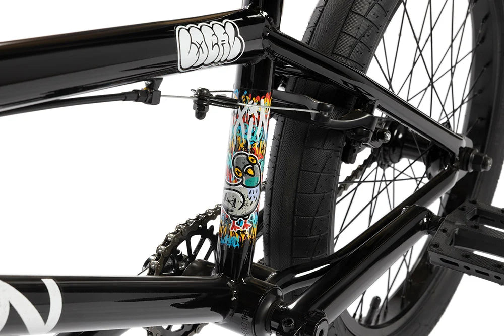 Rixin Local 20" Complete BMX Bike - 20.25"TT - Black