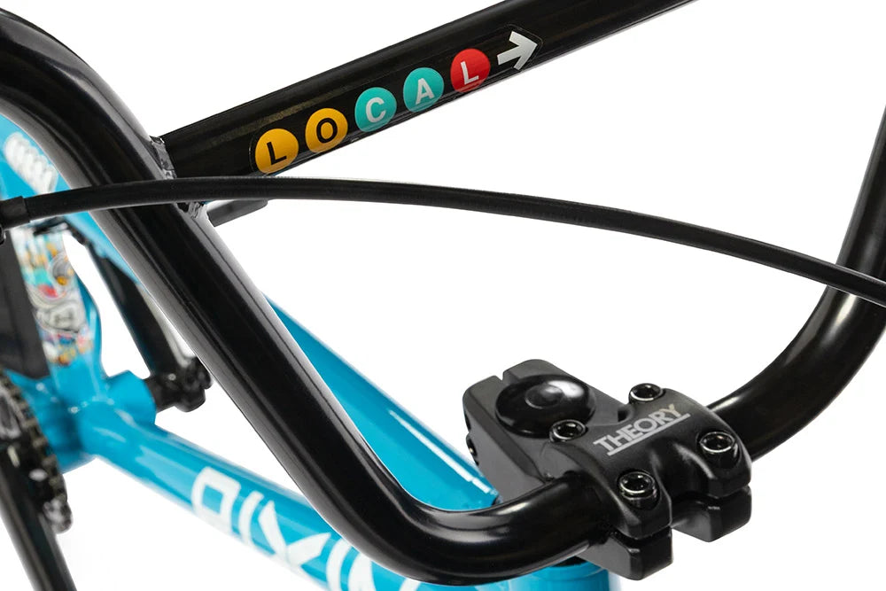 Rixin Local 20" Complete BMX Bike - 20.25"TT - Blue