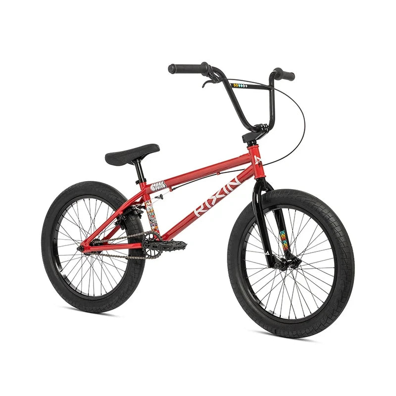 Rixin Local 20" Complete BMX Bike - 20.25"TT - Red