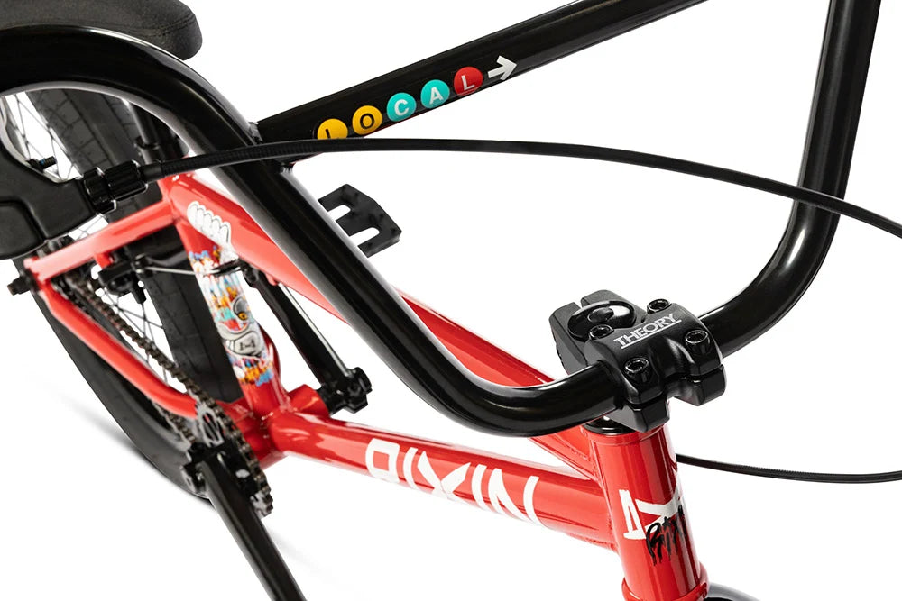Rixin Local 20" Complete BMX Bike - 20.25"TT - Red