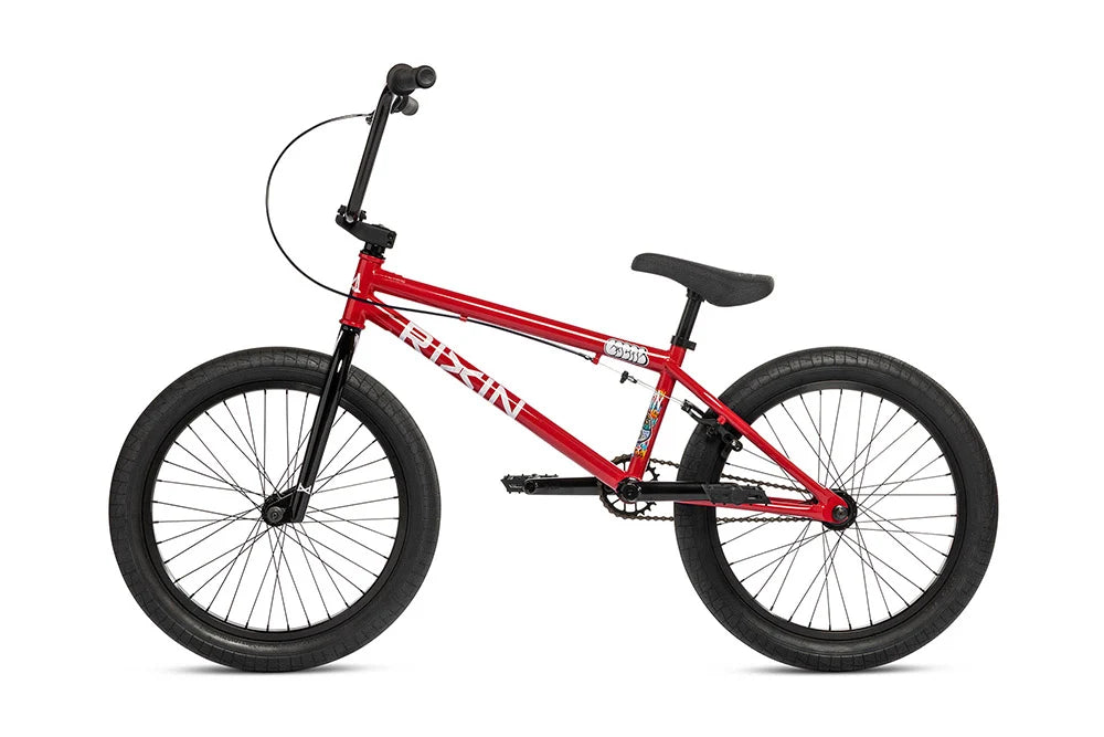 Rixin Local 20" Complete BMX Bike - 20.25"TT - Red