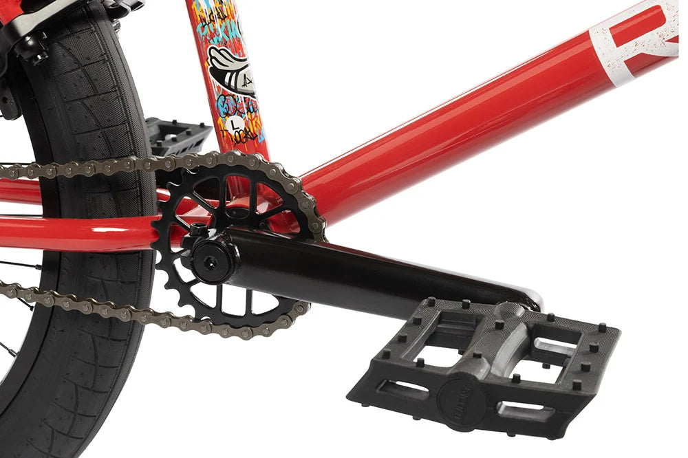 Rixin Local 20" Complete BMX Bike - 20.25"TT - Red