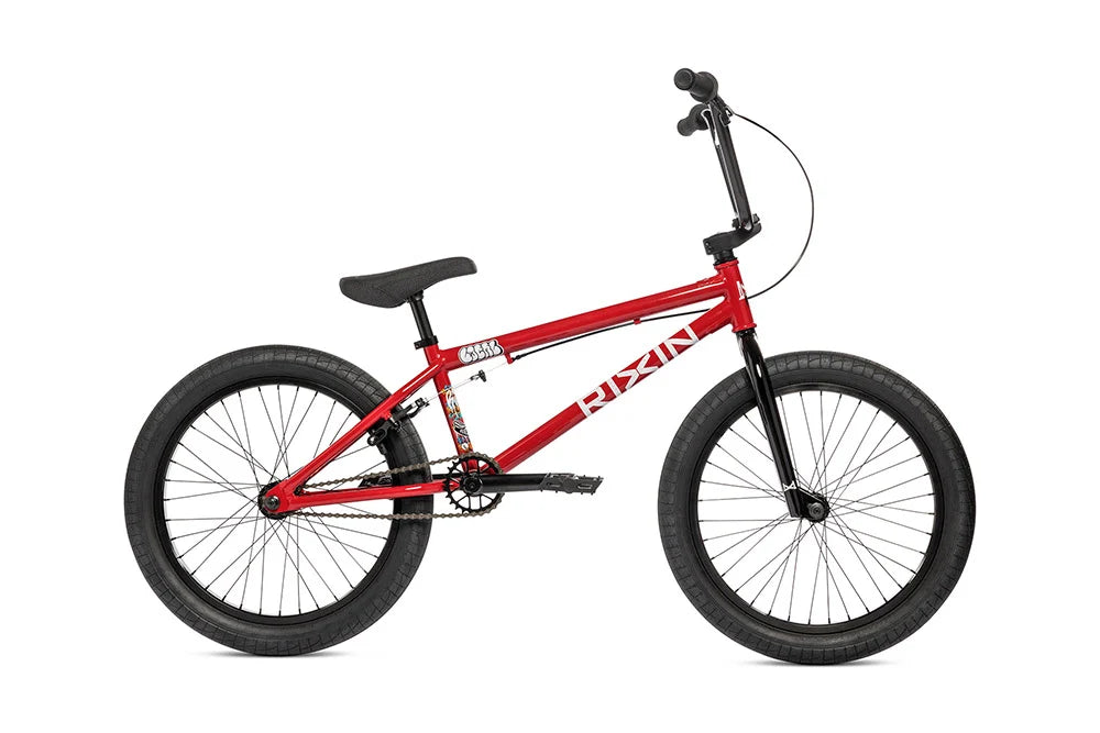 Rixin Local 20" Complete BMX Bike - 20.25"TT - Red