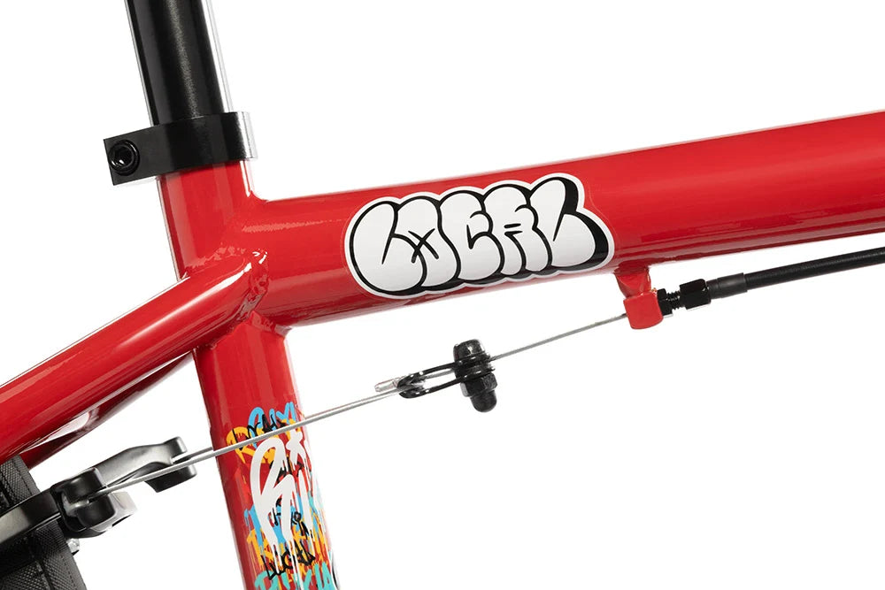Rixin Local 20" Complete BMX Bike - 20.25"TT - Red