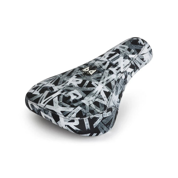 Rixin Noise BMX Pivotal Seat - Black & White - BMXGuru.com / C&W Cycle