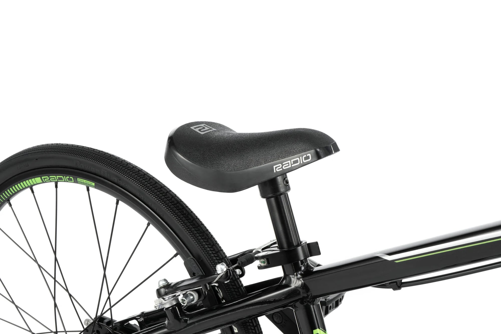 Radio Xenon Mini 20" BMX Race Bike - 17.6"TT - Gloss Black & Green *IN STORE PICK-UP ONLY*