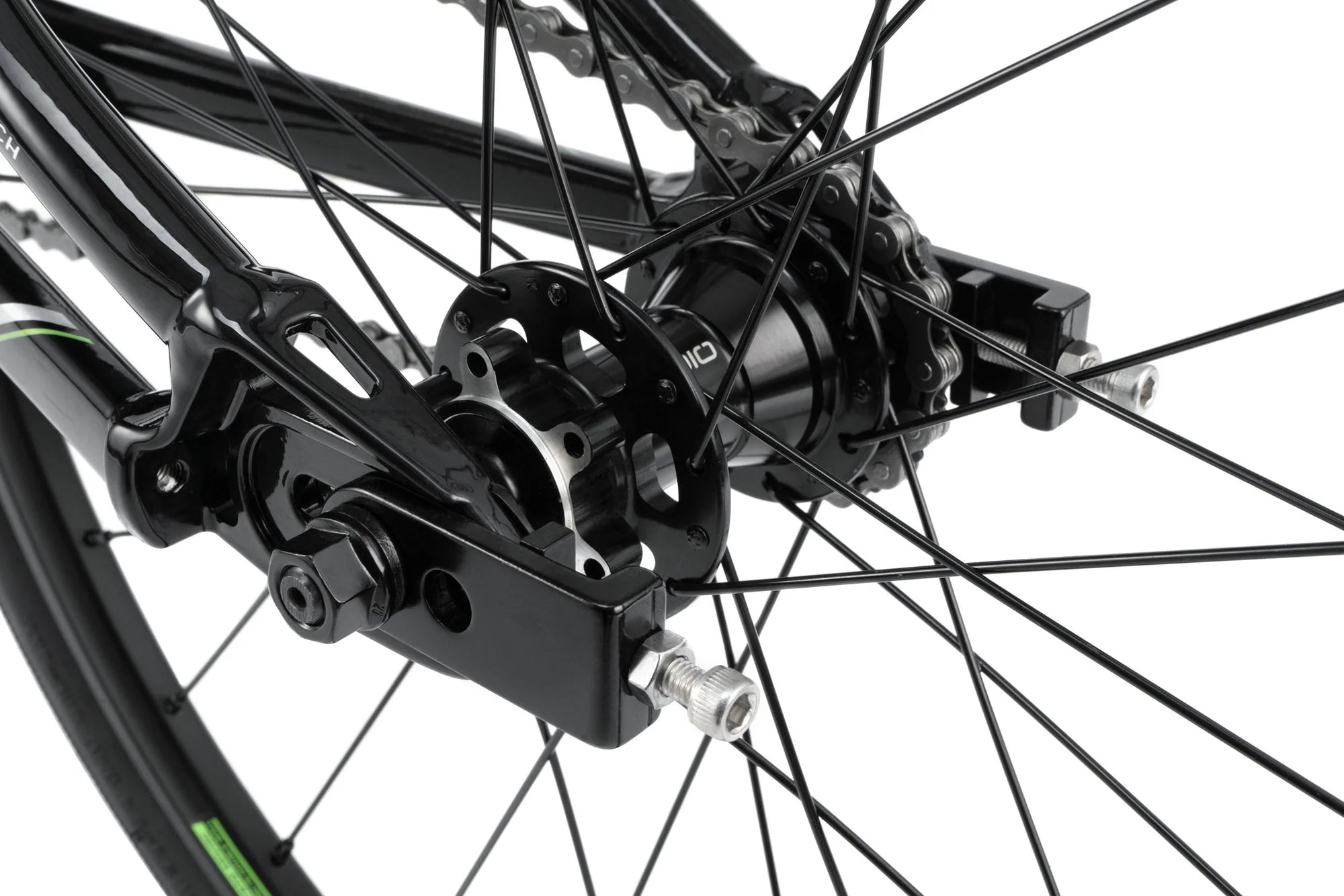 Radio Xenon Mini 20" BMX Race Bike - 17.6"TT - Gloss Black & Green *IN STORE PICK-UP ONLY*