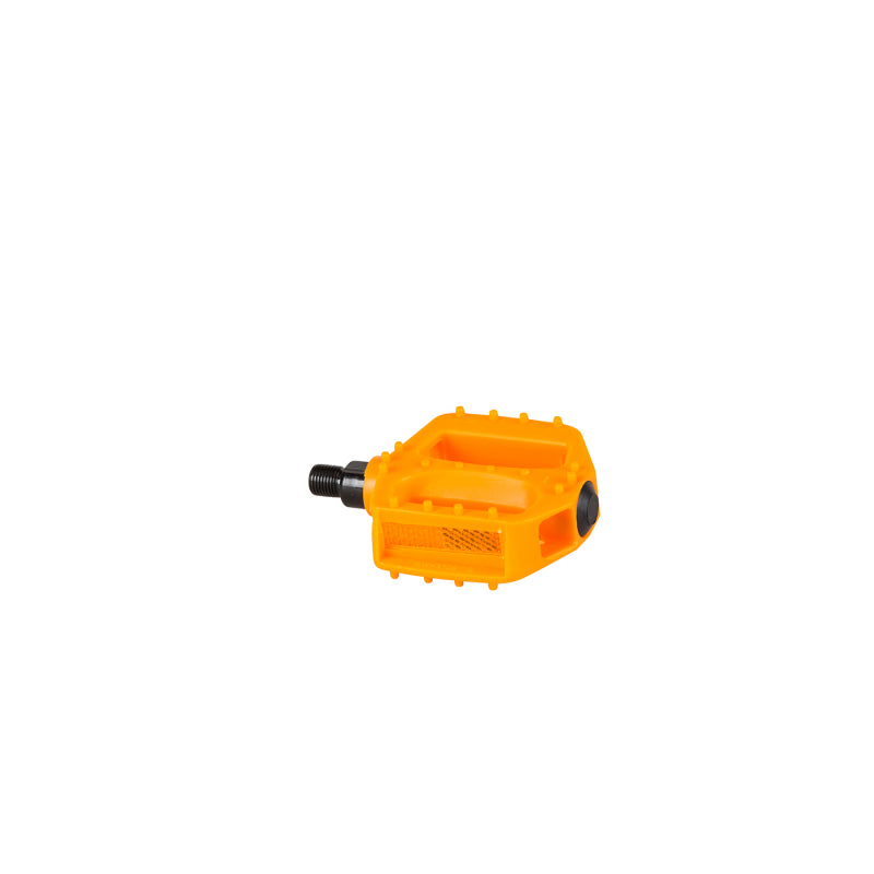 plastic pedals PP Plastic Youth Platform Pedals - 1/2" - Orange