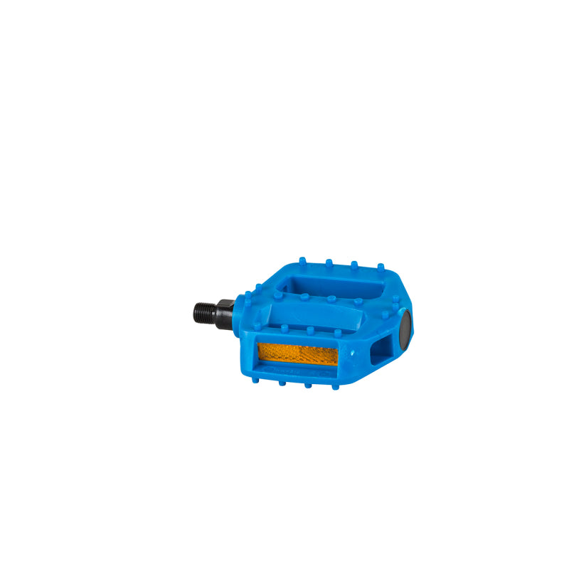 plastic mtb pedals PP Plastic Youth Platform Pedals - 1/2" - Blue