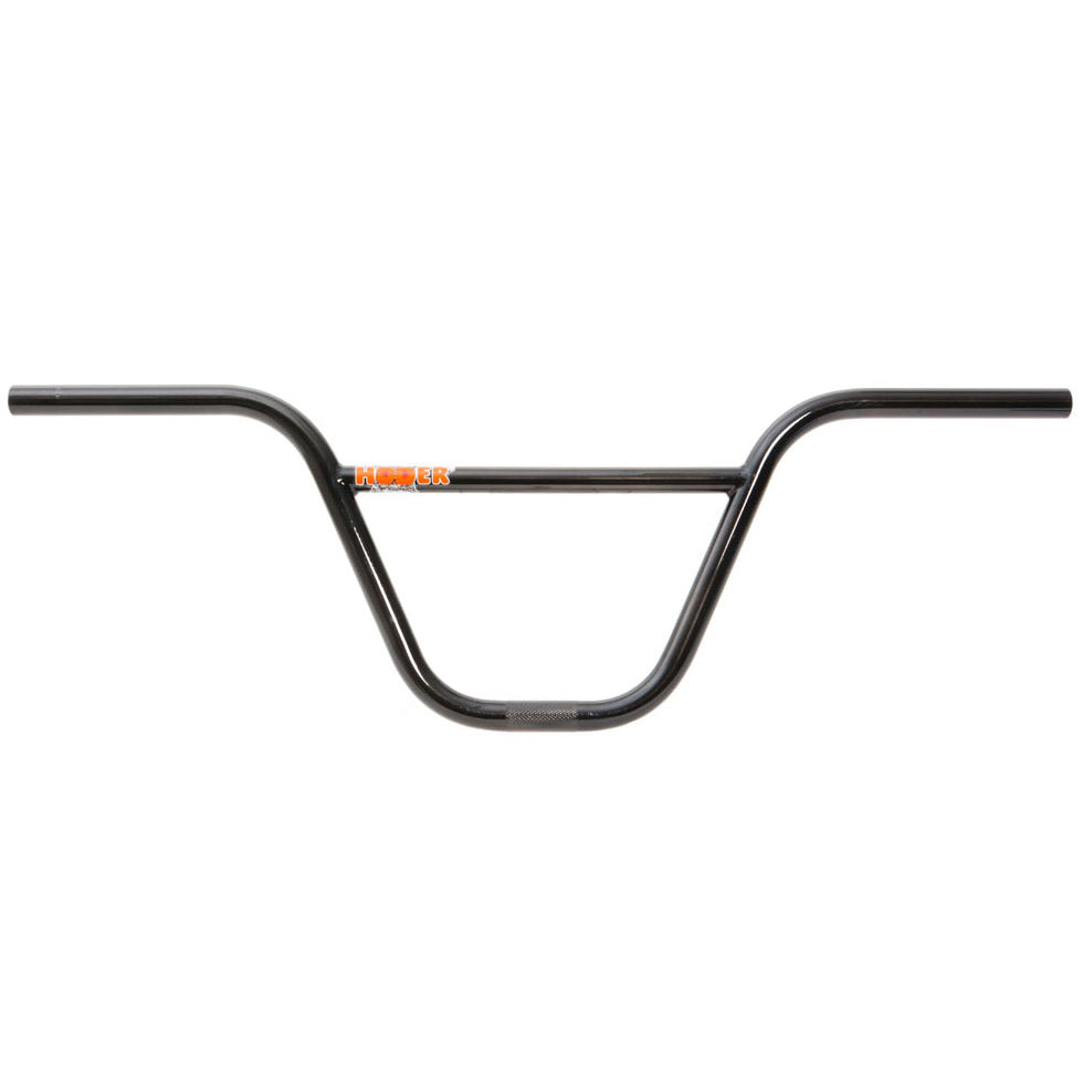 S&M Hoder High 2pc BMX Handlebars - 9" - Flat Black - USA Made