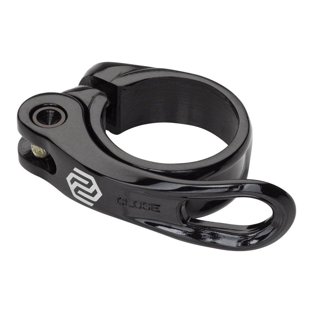 Promax QR-1 Quick-Release Seat Post Clamp - 34.9mm - Black