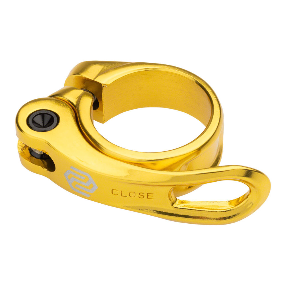 Promax QR-1 Quick-Release Seat Post Clamp - 31.8mm - Gold