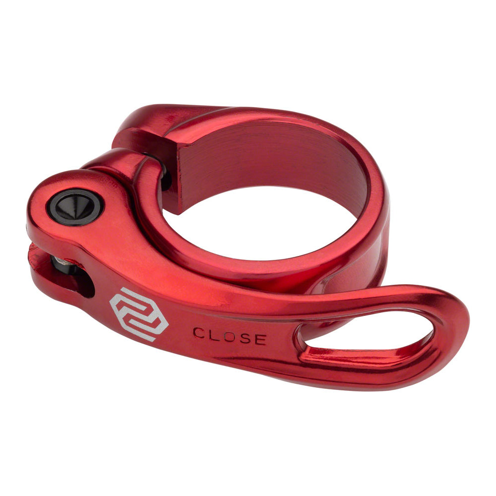 Promax QR-1 Quick-Release Seat Post Clamp - 31.8mm - Red