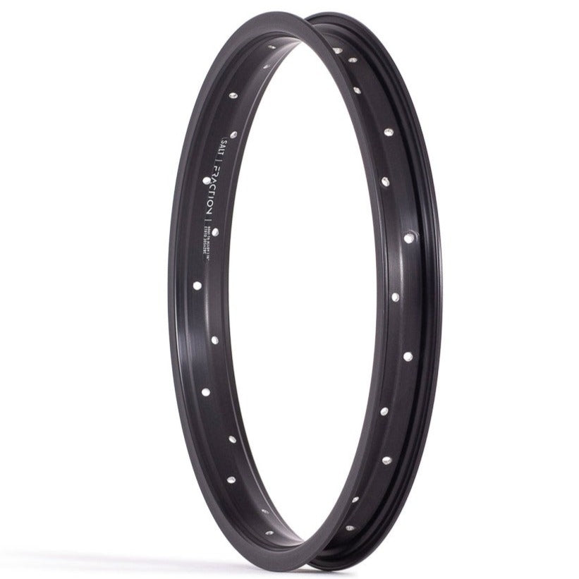 18" Salt Fraction BMX Rim - Aluminum - 36h - Black