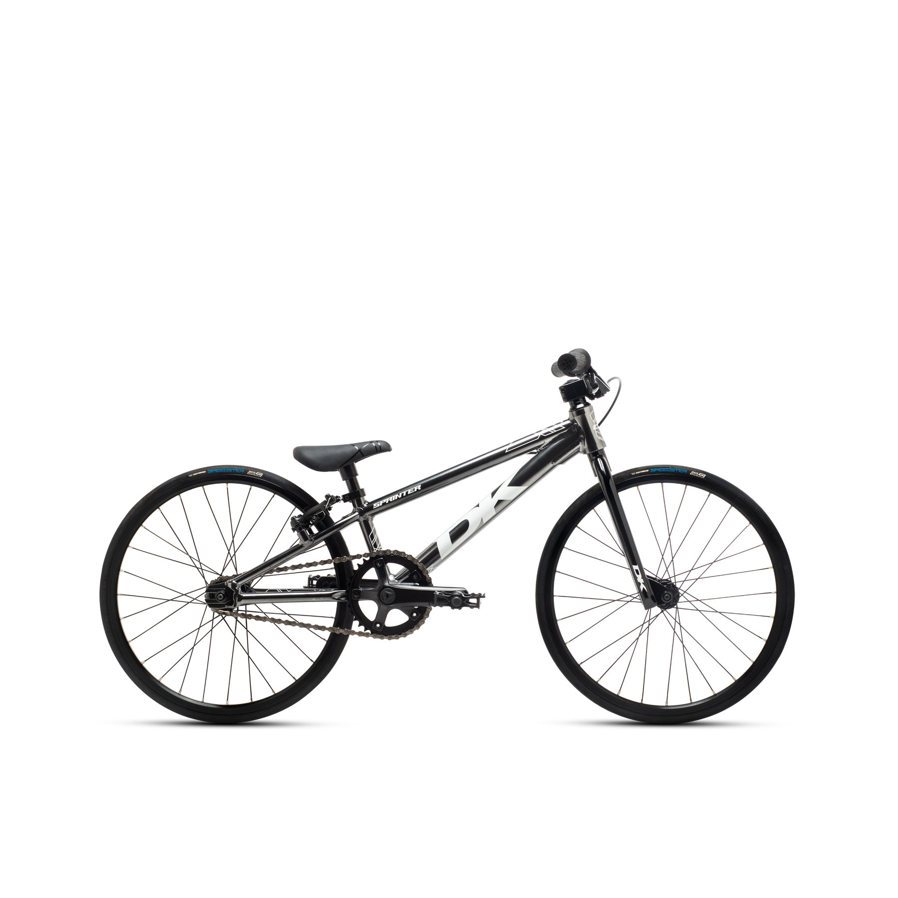 DK Sprinter Micro 18" Complete BMX Race Bike - 16.25"TT - Smoke Gray