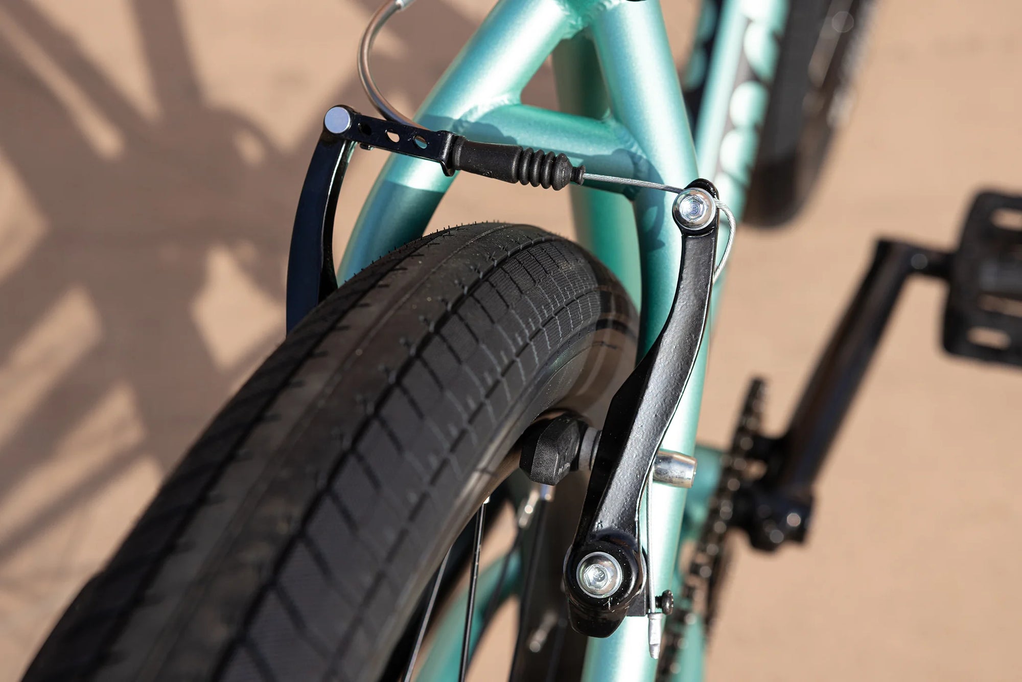 Sunday High C 29" Complete BMX Bike - 23.5"TT - Matte Ice Green