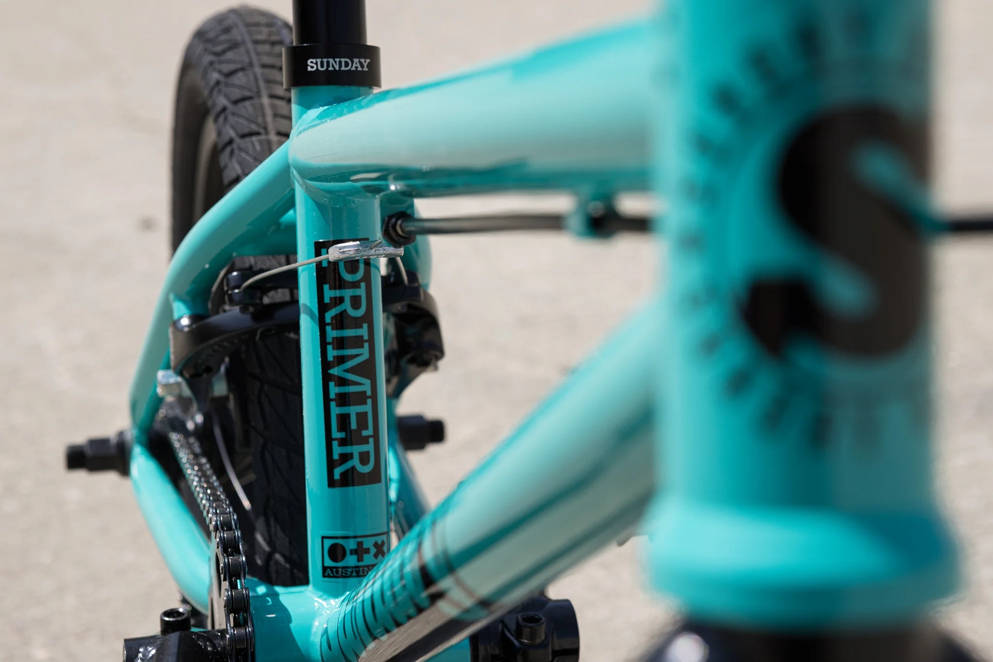 Sunday Primer 16" Complete BMX Bike - 16.5"TT - Gloss Turquoise