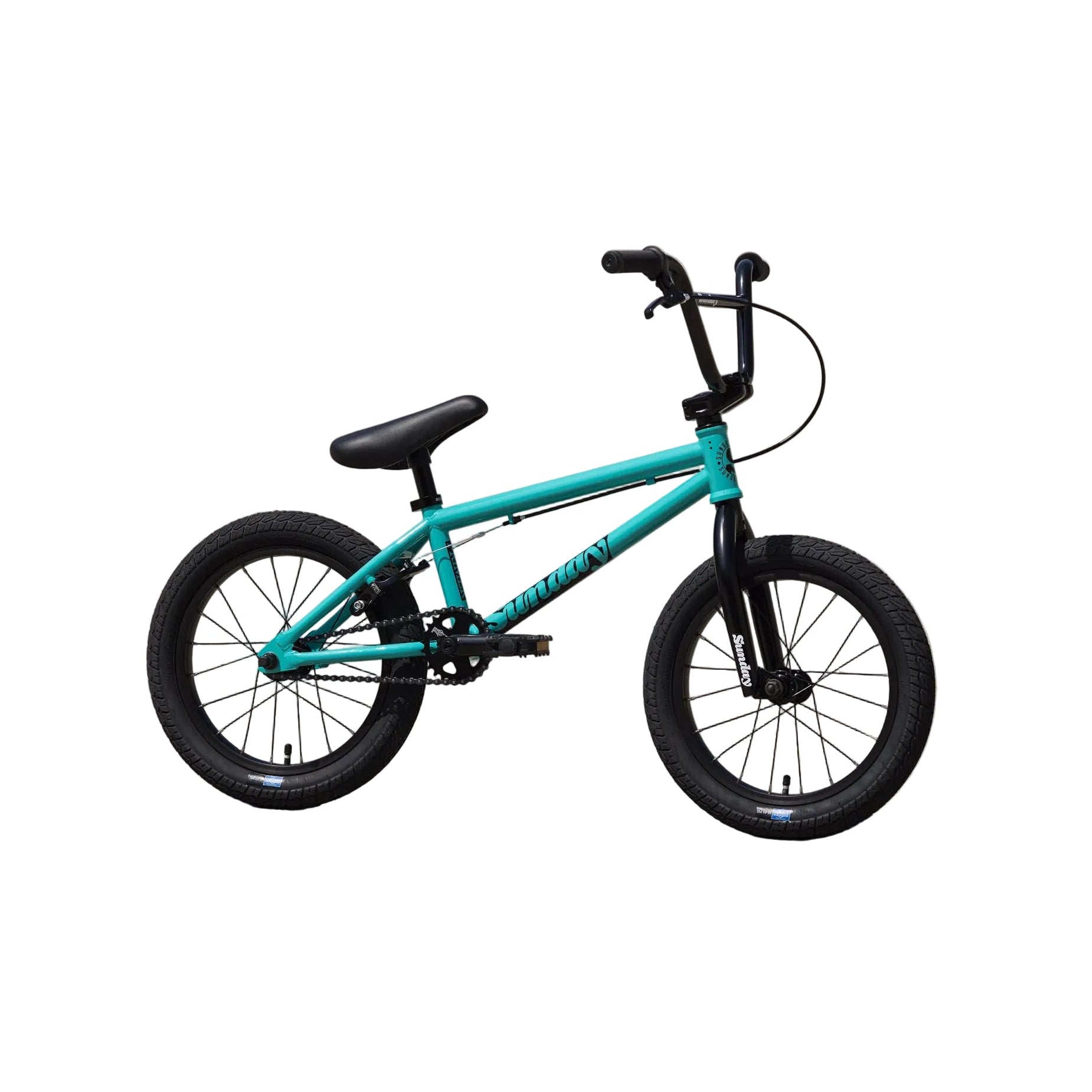 Sunday Primer 16" Complete BMX Bike - 16.5"TT - Gloss Turquoise