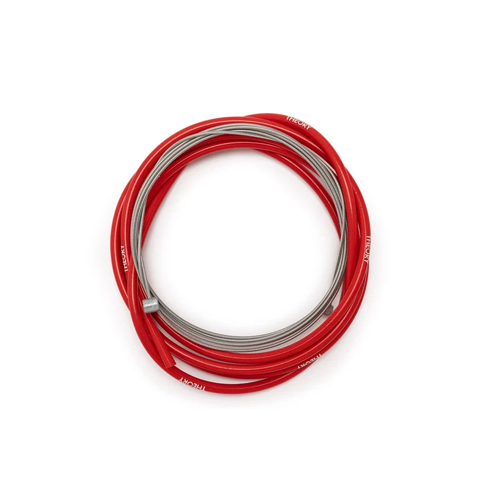 Theory Linear BMX Brake Cable - Red