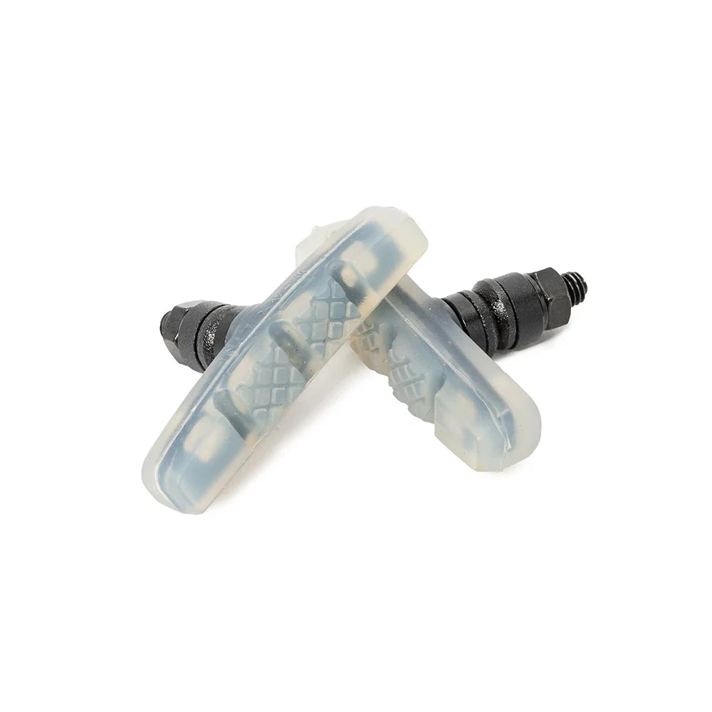 Theory U-brake Threaded BMX Brake Pads - Clear