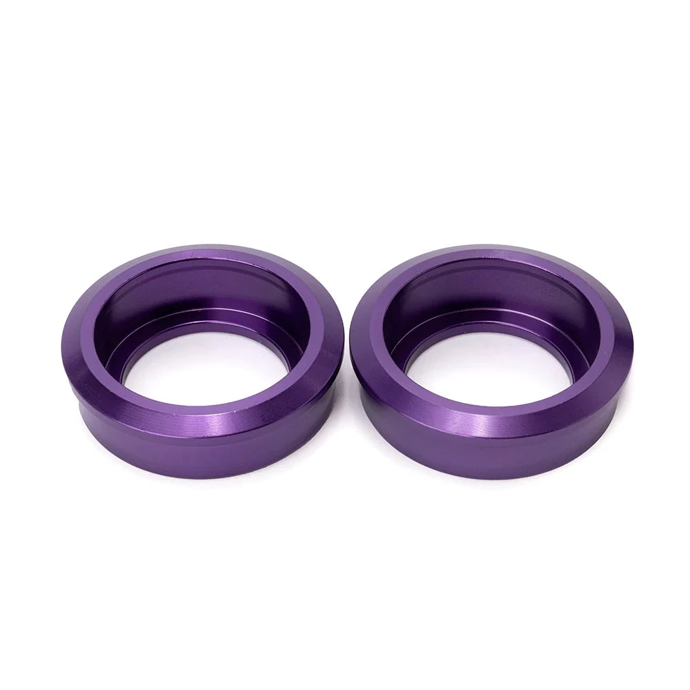 Theory American to Mid Bottom Bracket Cup Set - Aluminum - Purple