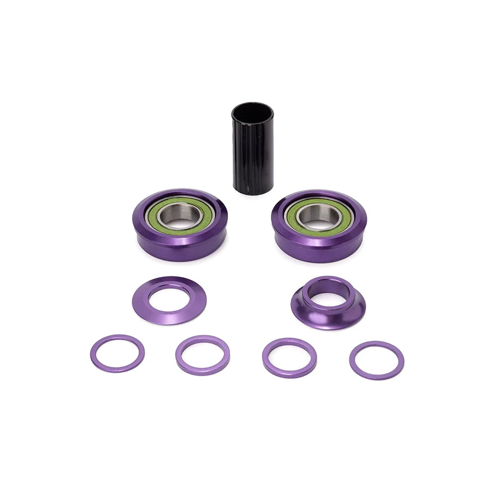 Theory 19mm American BMX Bottom Bracket Kit - Purple