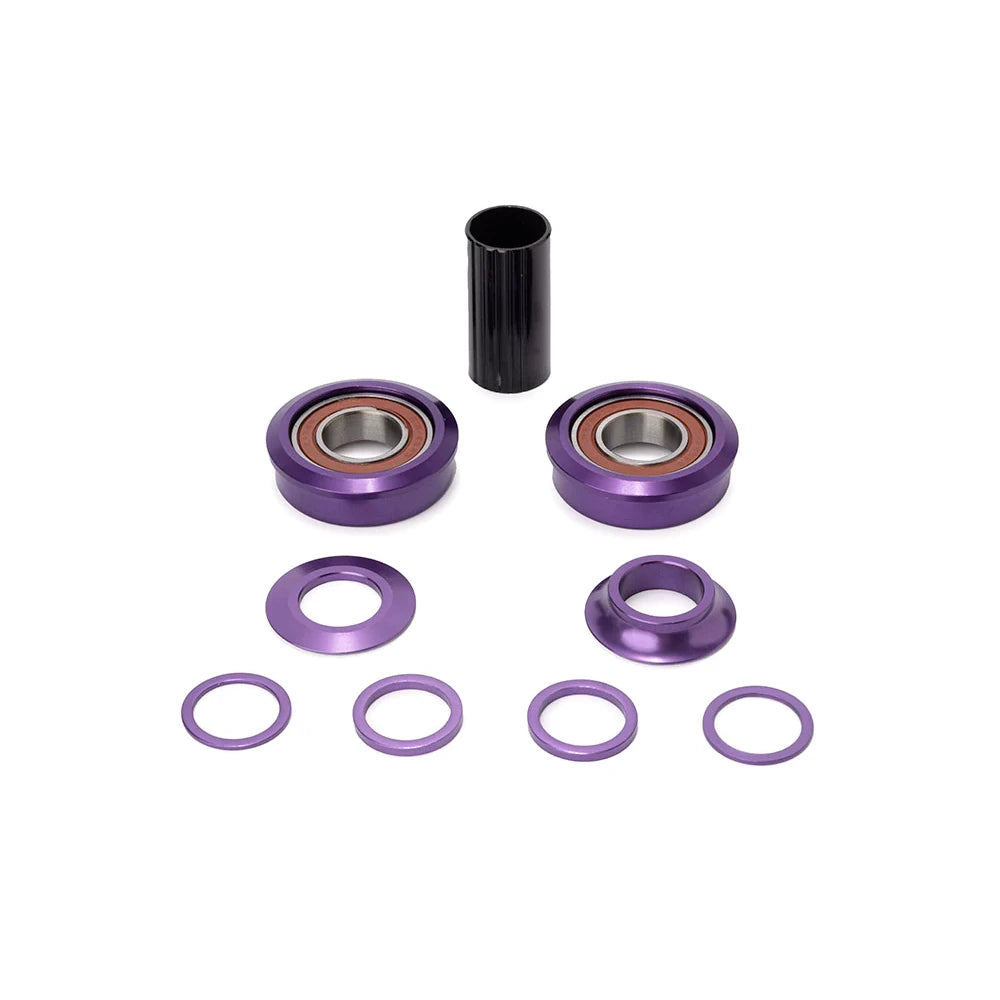 Theory 22mm American BMX Bottom Bracket Kit - Purple