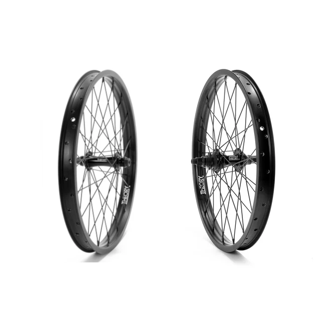 20" Theory Predict BMX Wheelset - 9t RHD - Sealed - Pair - Black