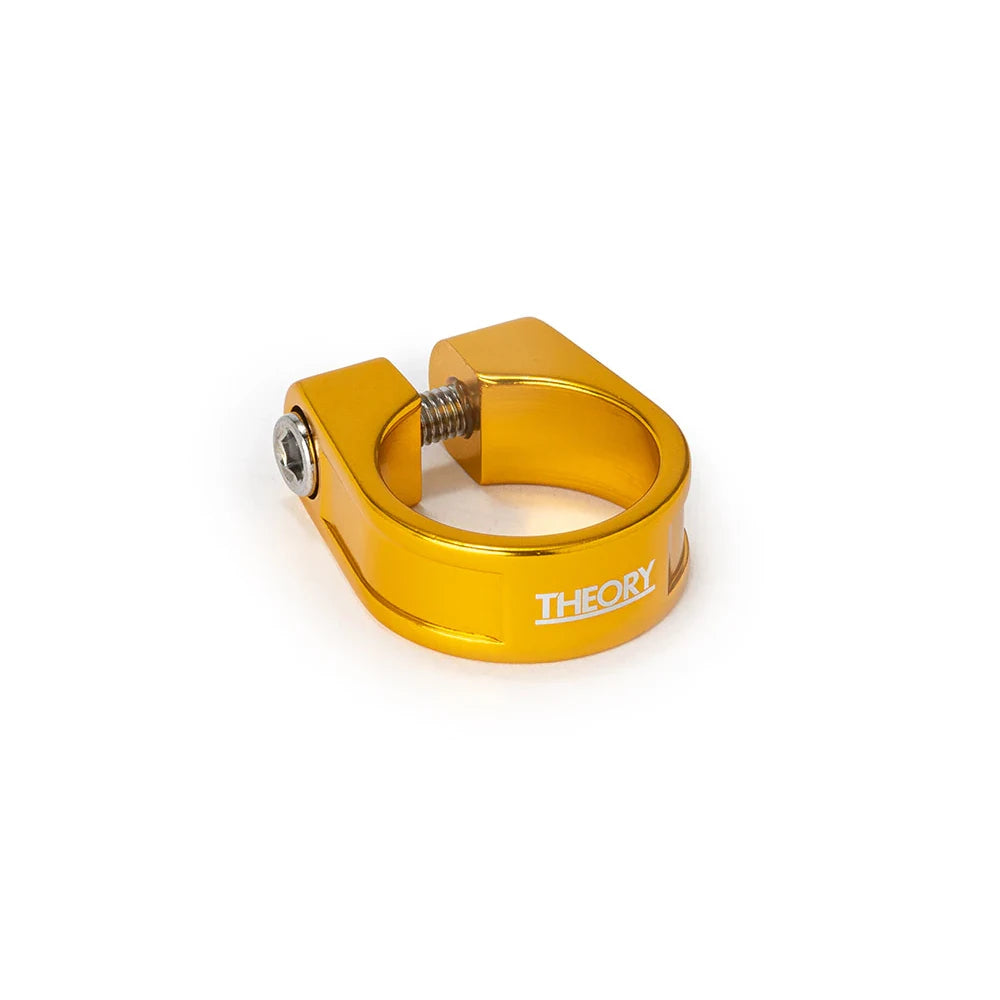 Theory Trusty Seat Post Clamp - 34.9mm - Gold