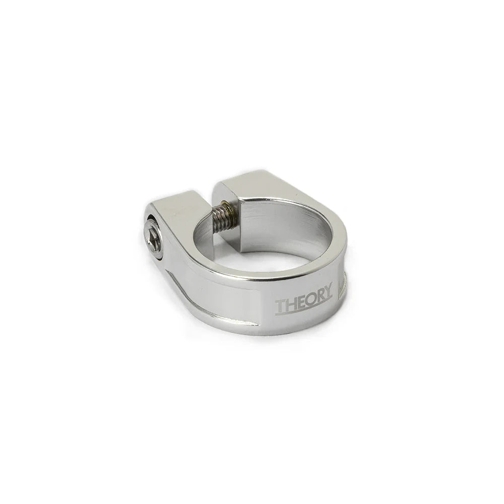 Theory Trusty Seat Post Clamp - 34.9mm - Silver