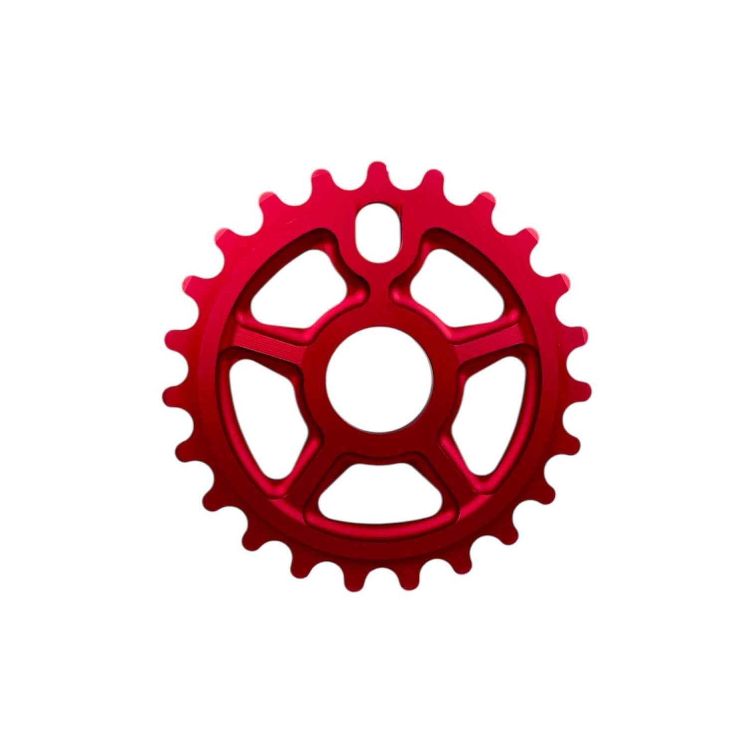 S&M Tuffman 30t BMX Sprocket / Chainwheel - Red - USA Made