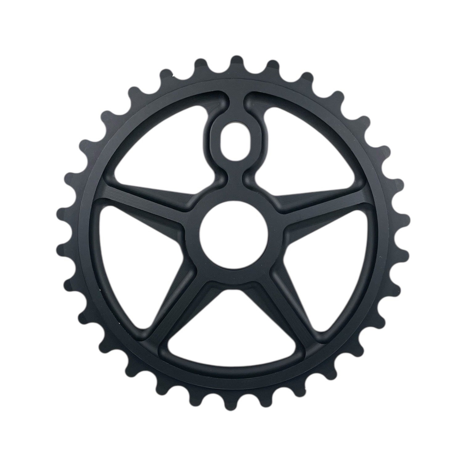 S&M Tuffman 24t BMX Sprocket / Chainwheel - Black - USA Made