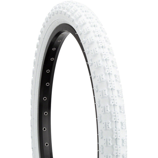20x2.125 Comp III BMX tire - by Kenda - All White - BMXGuru.com