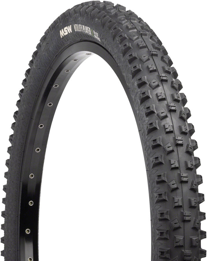 26x2.25 MSW Utility Player MTB/ATB Tire - Black - Wire Bead
