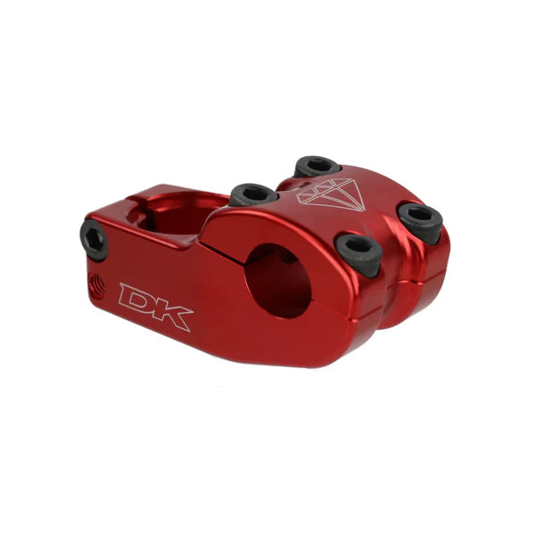 DK Dayton Top Load BMX Stem - 48mm - Red - USA Made - BMXGuru.com