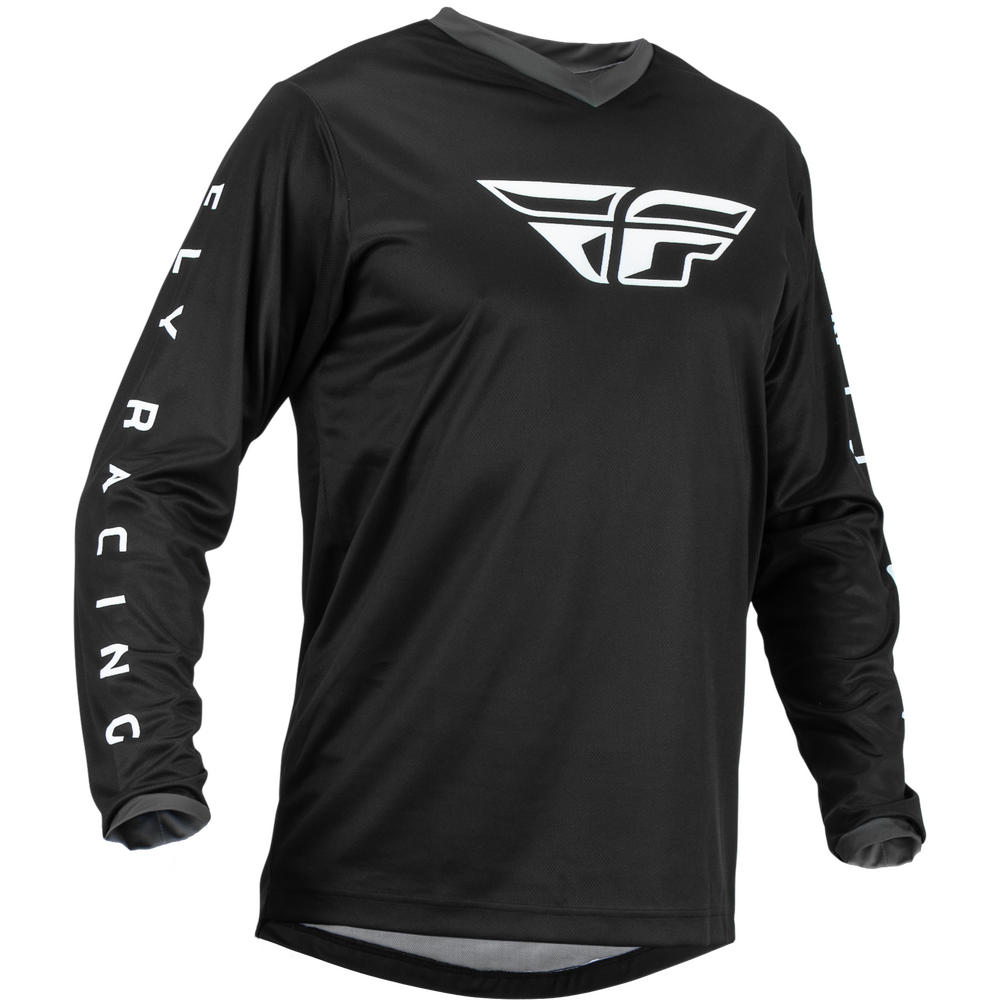 Fly F-16 BMX Jersey - Adult XXX-Large (3XL) - Black / White