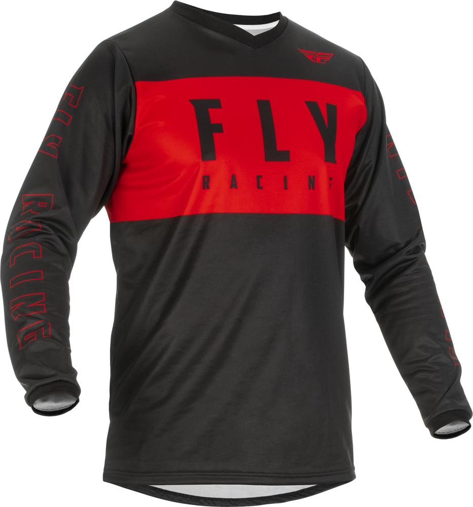 Fly F-16 BMX Jersey (2022) - Adult X-Large (XL) -  Red & Black